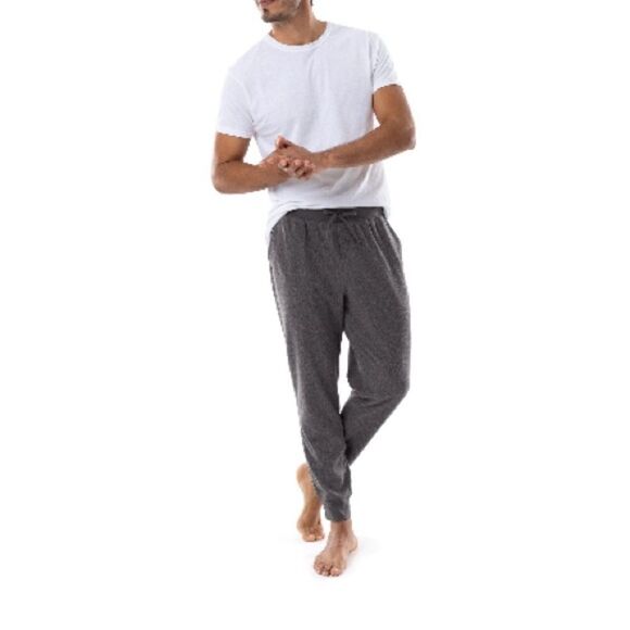 MENS SOFT RAGLAN T-Shirt & Waffles Joggers Sleep Lounge Pajama 2-Piece Set 3XL - Picture 5 of 9